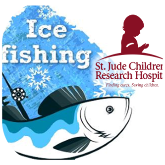 Elks Lakeville Lake Ice-Fishing Tournament Logo